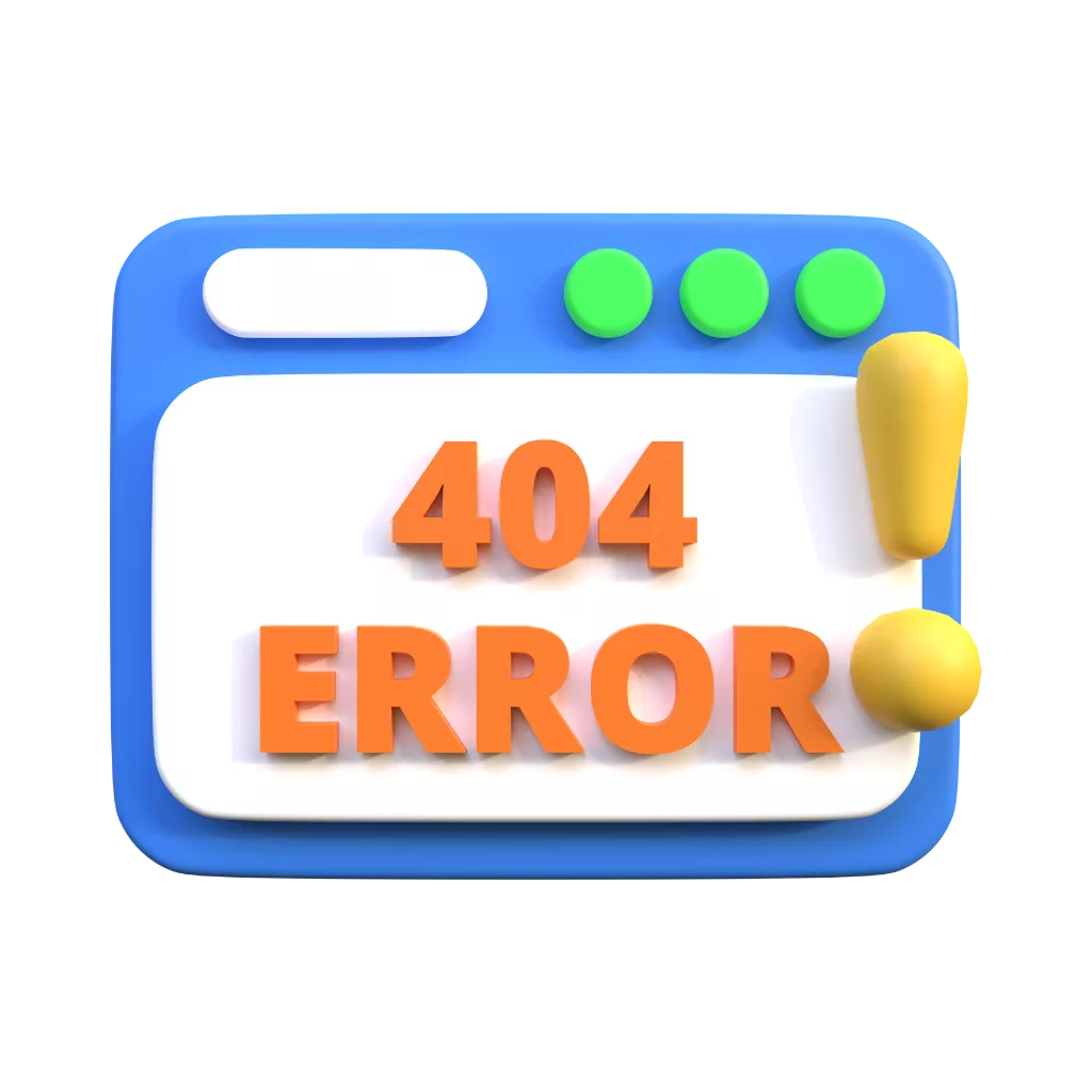 3D page erreur 404
